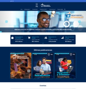 Sitio web Observatorio eCommerce